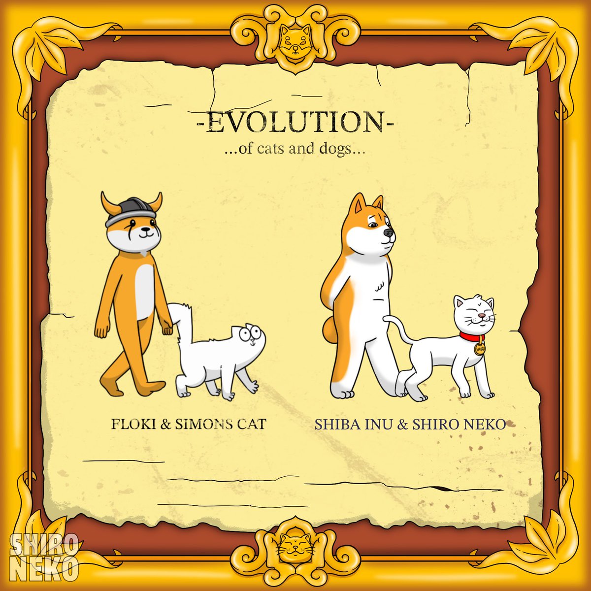 shiro's tweet photo. The Cat Season evolution is upon us🐈

@SimonsCatMeme has taken over BNB, Shiro will take over ETH🐱

Launch date coming soon… https://t.co/U64p75aRsc