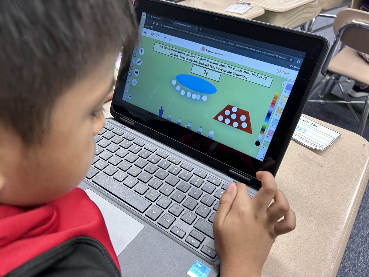 ‘We do’ and ‘you do’ lesson components for one-step word problems using <a href="/Seesaw/">Seesaw</a> this week! What a blast! <a href="/SCEBulldogs/">SCE</a> #BulldogStrong #ShineChatham