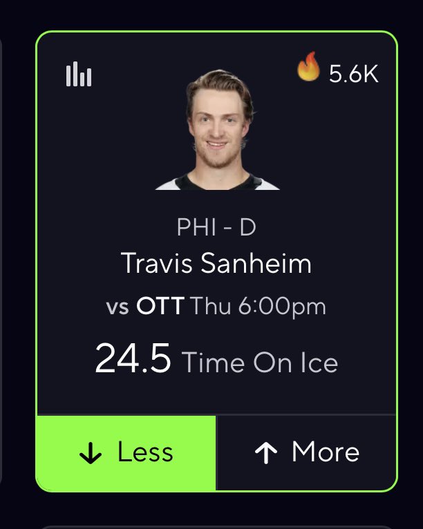 Dee_rose901's tweet photo. 🚨🥅🏒 NHL POTD #49 🏒🥅🚨

📊 Went Under 24.5 Time On Ice Last 15/15 Games VS OTT

📊 Hea been over 24.5 Time On Ice Last 3/3 Games so he’s definitely due for regression ☝️ 

🏄‍♂️ 🏄‍♀️ 🏄 LIKE = Tailing 🏄‍♂️ 🏄‍♀️ 🏄 

50% OFF VIP : https://t.co/13OMnIkbs0…

#RoseIsComing #nba #WNBA #trending #meme #tiktok #linkinbio #lol #china #trump #mlb #baseball #basketball #instagram #twitter #trend #TrendingNow #russia #enchanting #nfl #mma #ufc #prizepicks #boxing #BaneSquad #viral #viralvideo #facebook #wwe #pga #sports #sportsbetting #health #Election2024  #ElectionDay         #football #draftkings  #esports #gamblingtwitter #gambling #fanduel  #giveaway #giveaways #nuke