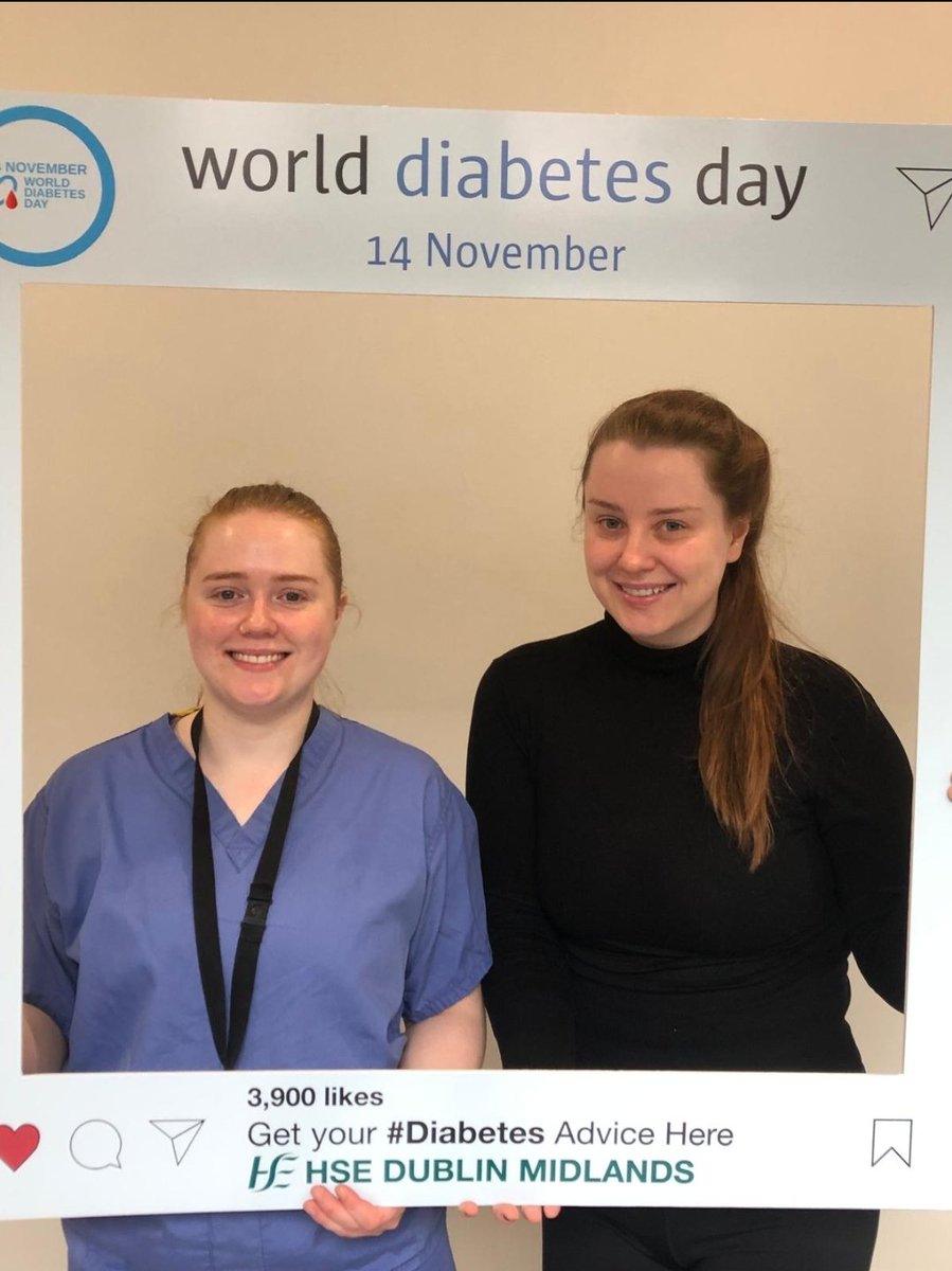 The  Integrated Diabetes Care Team in Kildare /West Wicklow /NGH celebrate together #WorldDiabetesDay2024