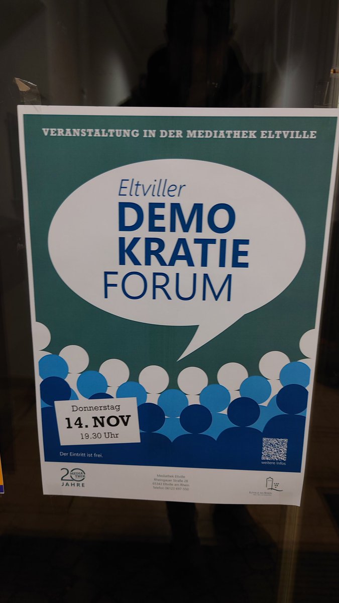 Eltville_SMay's tweet photo. Vielen Dank @Patrick_Kunkel, @Hollstein63, @MikeMohring und #MichaelKurz für die gute Diskussion zur Demokratie. https://t.co/UTT0PXYs3s