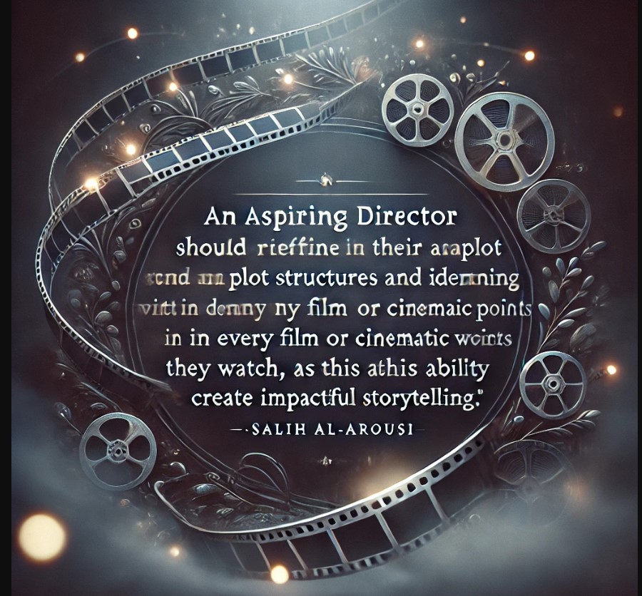 RwsySalh's tweet image. على المخرج الطموح أن يصقل مهارته بتحليل بنية الحبكة واستنباط نقطة التحول الدرامية في كل فيلم أو عمل سينمائي يتابعه، فذلك يعزز قدرته على بناء سرد قصصي مؤثر
صالح العروسي
#Filmmaking
#CinematicArt
#DirectorTraining
#PlotAnalysis
#StorytellingSkills
#FilmCraft
#CinematicStorytelling