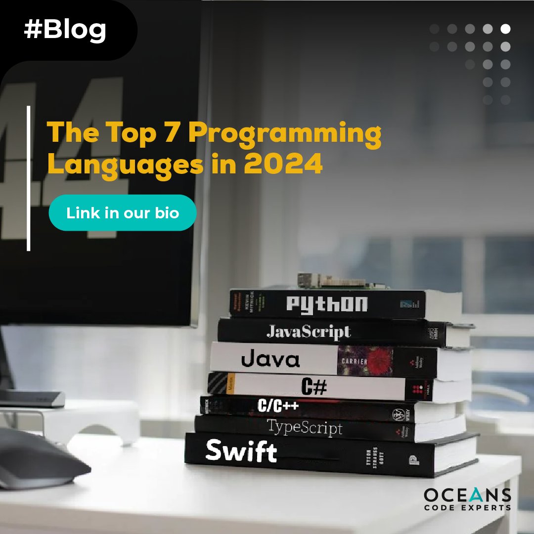 oceans_code's tweet image. Discover the top 7 programming languages shaping tech in 2024! From data science to web and app development, see which languages are in high demand and why.
oceanscode.com/our-blog/1091/…
#TechTrends #Programming2024 #FutureOfTech