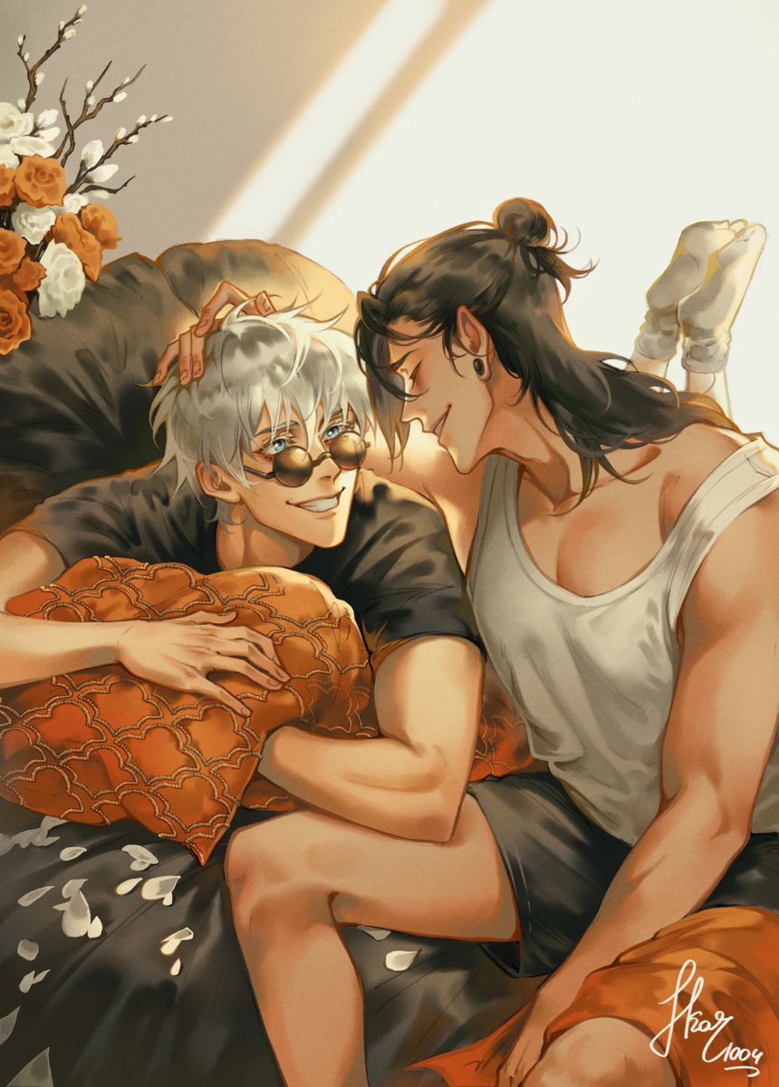 Skar_1004's tweet photo. Just one more morning.  #satosugu https://t.co/EEaEL6qqmN