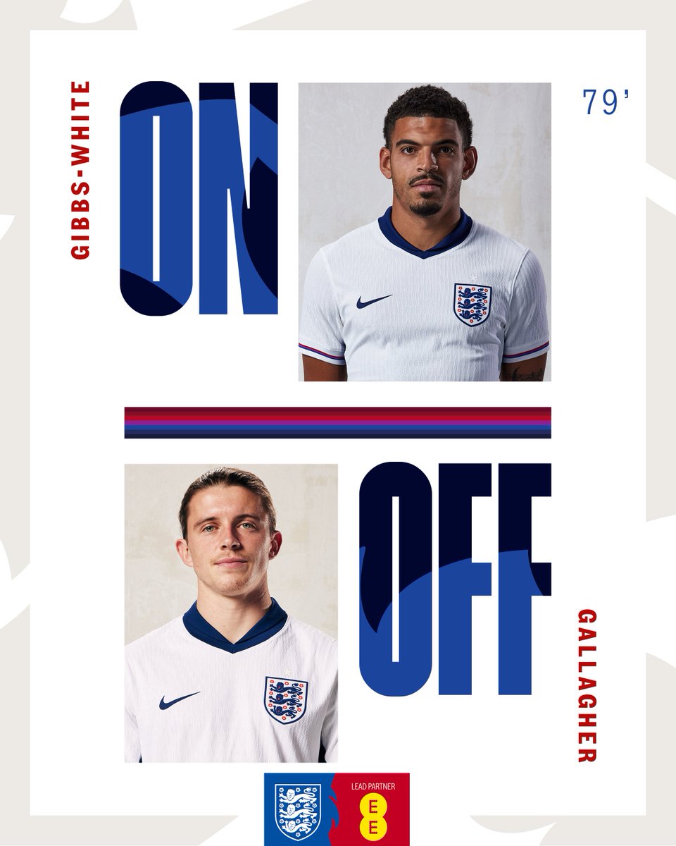 England's tweet photo. We're still catching up! 😅

@Morgangibbs27 came on and just four minutes later he teed up our third goal. https://t.co/Zyf5YwCcJo