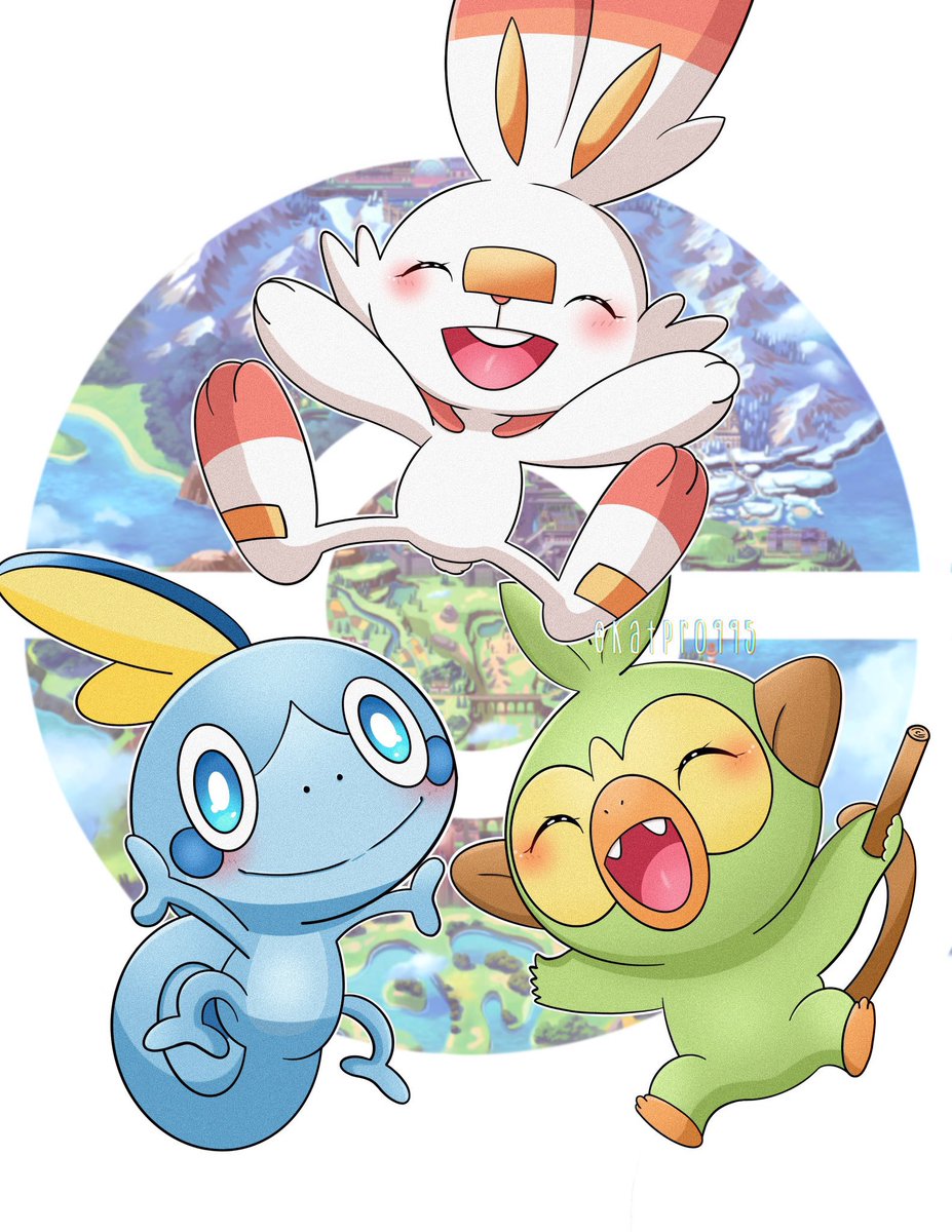 5th anniversary! 🎉

#ポケモン剣盾5周年 #剣盾5周年  #Pokemon  #ポケモン #ポケモンユナイト #fanart