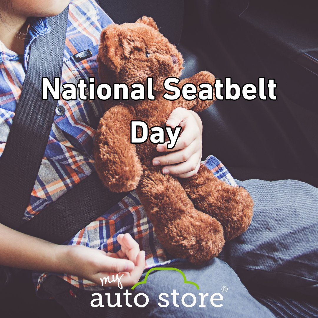 Safety first, always! 🚗💨 On National Seatbelt Day, we're reminding you to buckle up and drive smart. My Auto Store sells seat belts. Your safety is our priority; we have the auto parts you need to keep your ride secure. Stay safe on the road!#NationalSeatbeltDay #DriveSafe