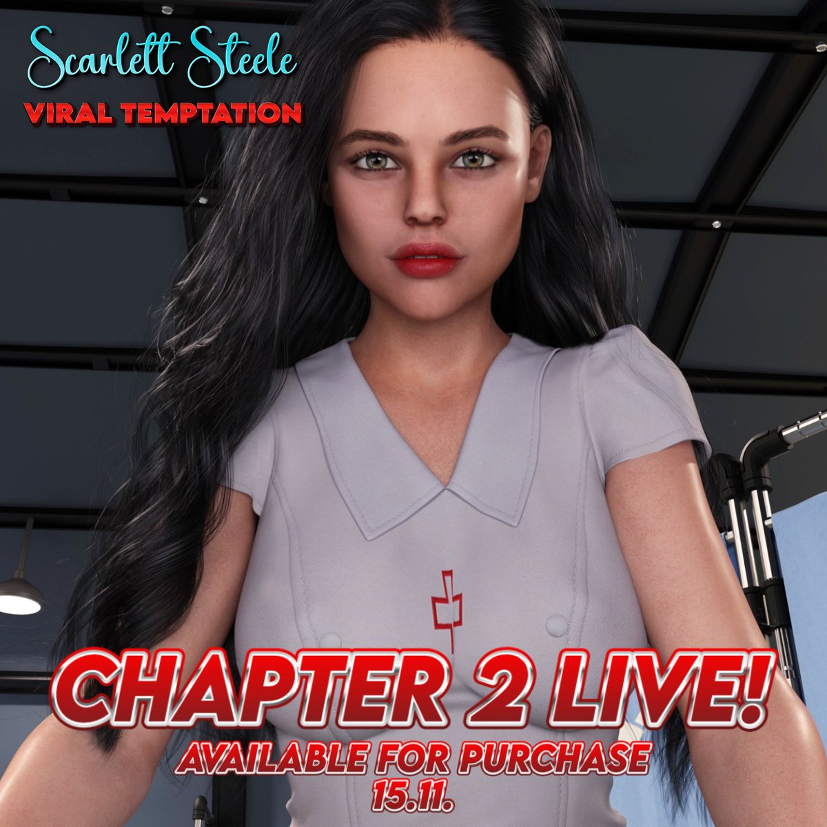 🚨Chapter 2 is LIVE in Early Access on Nov 15th!📷Uncover secrets, face danger, &amp; dive into dark romance.

Your choices matter more than ever in this thrilling adult visual novel. 

#VisualNovel #EarlyAccess #Chapter2 #Espionage #Thriller #AdultGames #GameLaunch