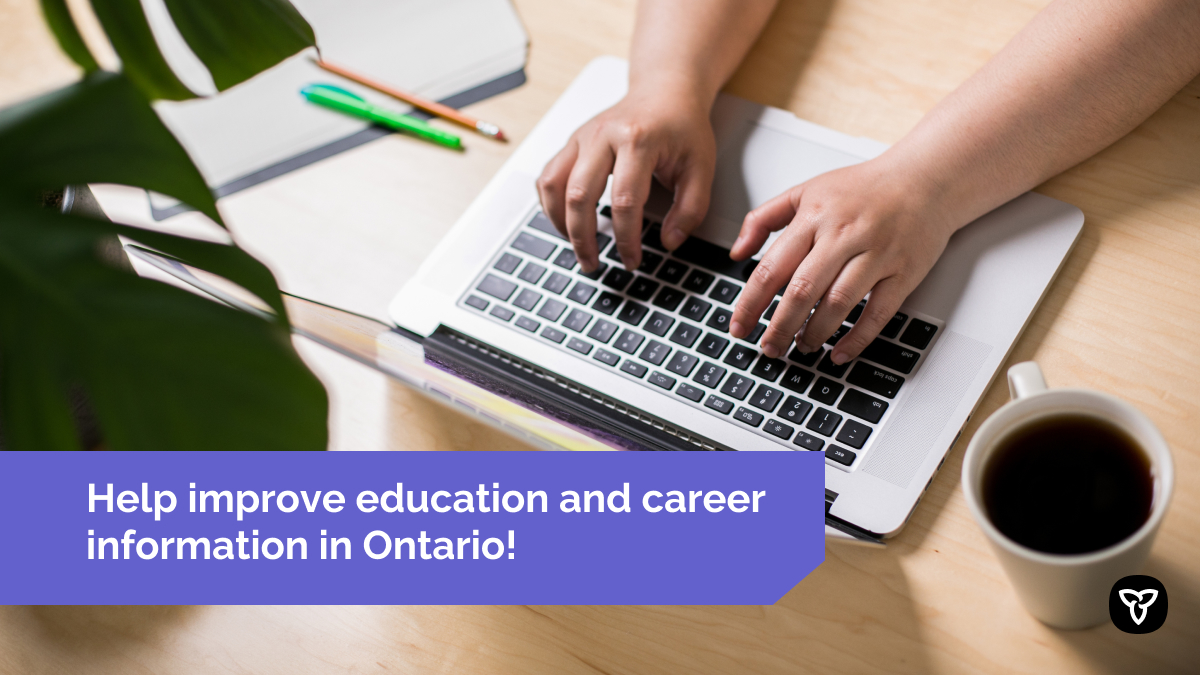 Help Shape Ontario's Education and Career Resources! In NOV-DEC the Ontario government is conducting usability testing to improve how learners and workers navigate these resources. Participants who attend a session will receive up to a $60 gift card. ow.ly/2sRp50U7tof