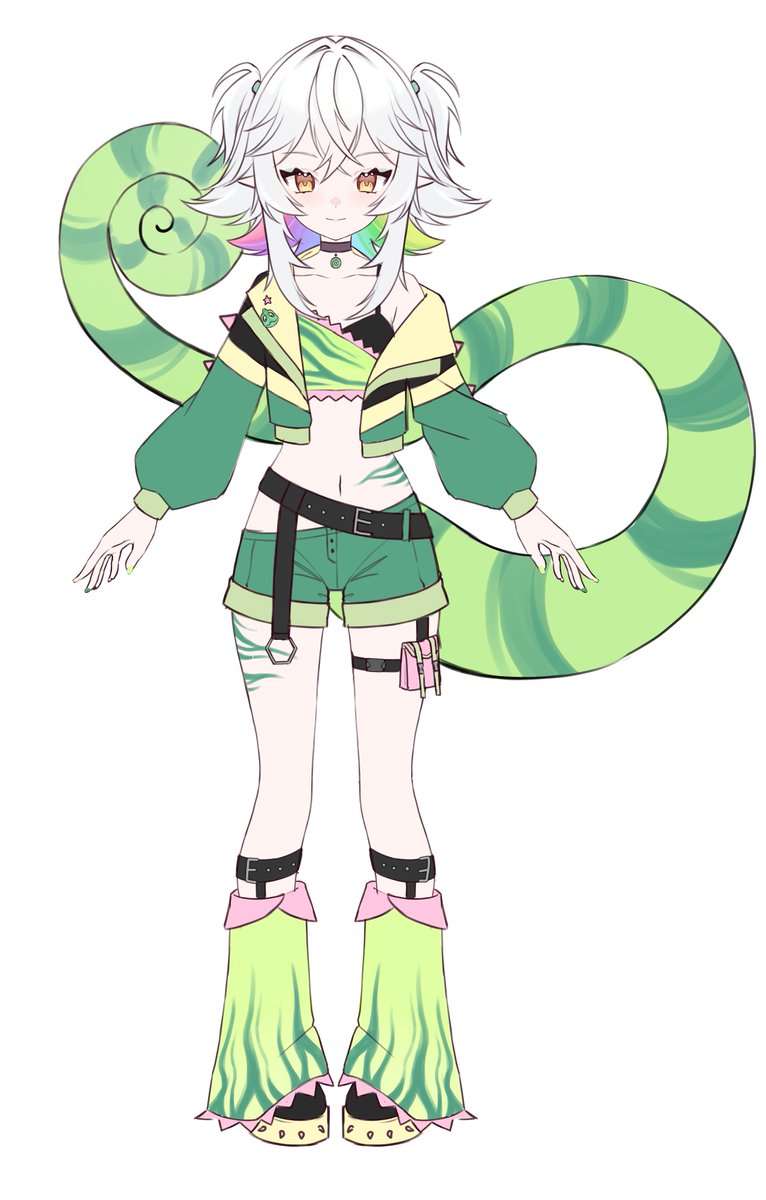 mokimioki's tweet image. Some redesigns for vtubers