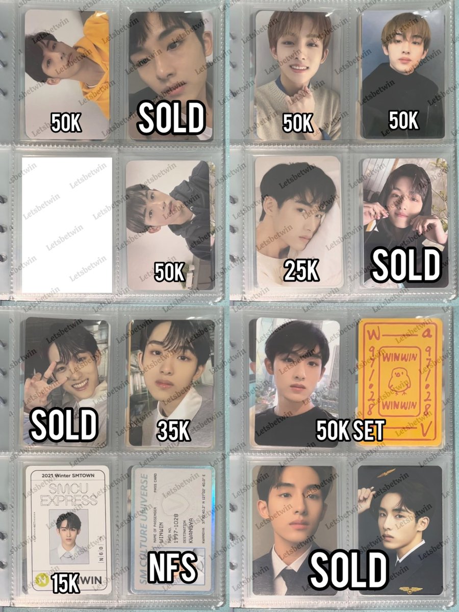 letsbetwin's tweet photo. Update
WTS LFB INA
— aab winwin photocard

Kick back fs owhat 1 3 5 round
Photo pack our home
Resonance yzy
Sg22 ktown pob
SMCU Album smtown daytime
Pass card
Lucky card 3rd anniversary

t. Want to sell pc nct WayV 2021 seasons greeting card https://t.co/GmPCCYvj3E