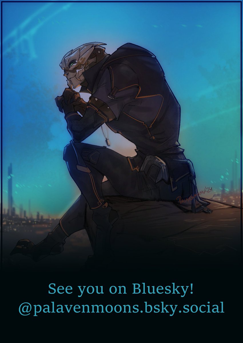 Twitter has become too political for me and too inadequate for many a reason. So, from now, and as so many artists, creators and other people are doing, I am fully moving to Bluesky, and other socials.
Follow me there!
<a href="/palavenmoons/">Palavenmoons // Commissions CLOSED</a>.bsky.social