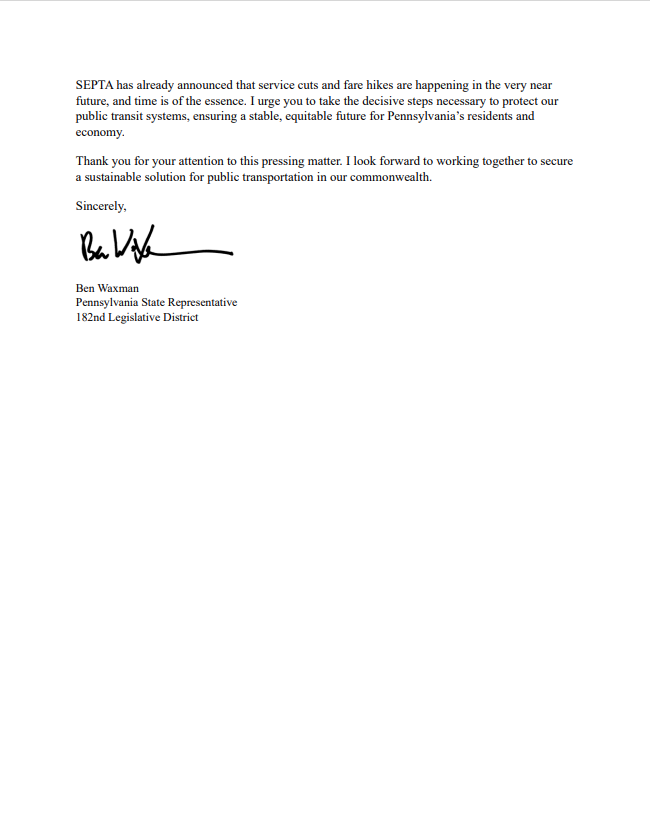 Rep. Ben Waxman tweet media