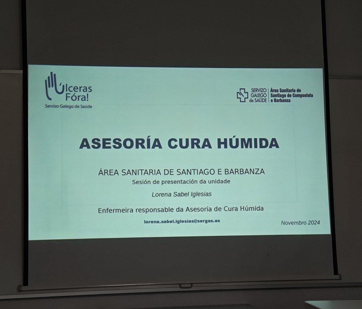 Diego Mosteiro Miguéns (@mosteiromiguens) on Twitter photo Las novedades acerca de la "Estructura y funcionamiento de la Asesoria de Curas del Área Sanitaria <a href="/santiagosergas/">Área Sanitaria de Santiago e Barbanza</a>", se presentaron hoy en el programa "Tardes de actualización en Atención #FamiliaryComunitaria" del C.S. Concepción Arenal <a href="/DocMPortela/">Manuel Portela Romero</a>. Muchas gracias, Lorena Sabel Las novedades acerca de la "Estructura y funcionamiento de la Asesoria de Curas del Área Sanitaria <a href="/santiagosergas/">Área Sanitaria de Santiago e Barbanza</a>", se presentaron hoy en el programa "Tardes de actualización en Atención #FamiliaryComunitaria" del C.S. Concepción Arenal <a href="/DocMPortela/">Manuel Portela Romero</a>. Muchas gracias, Lorena Sabel
