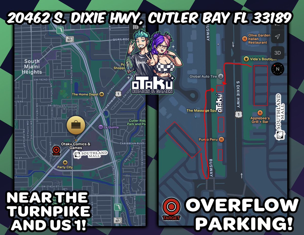 Opening my anime and board game store here in Cutler Bay, Florida!! So stoked!!!