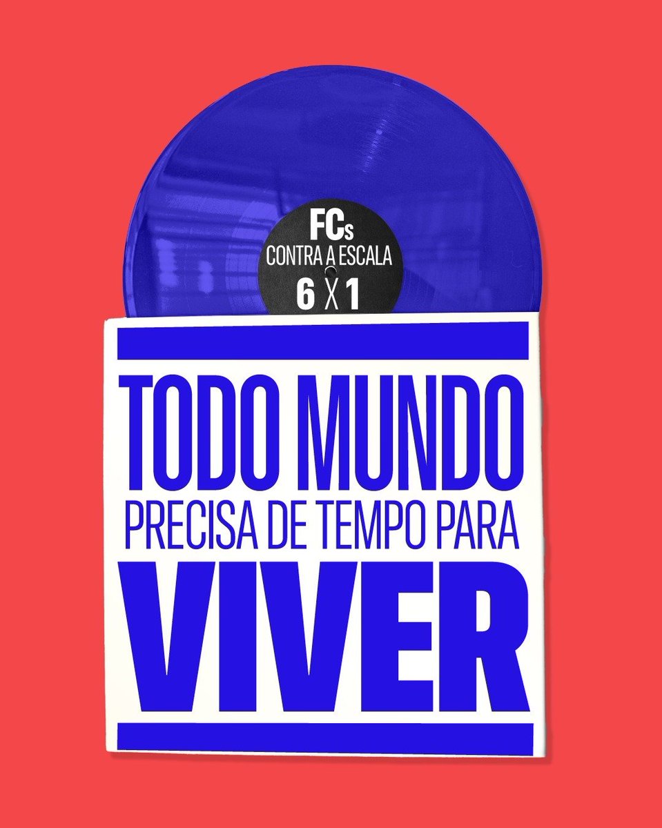 jeremywhitebr's tweet image. FCS CONTRA A ESCALA 6X1

Todo brasileiro precisa e merece de tempo pra viver!

Estamos com @ErikakHilton e @rickazzevedo para lutar por condições melhores de trabalho! 

RT PARA CHEGAR EM MAIS PESSOAS!