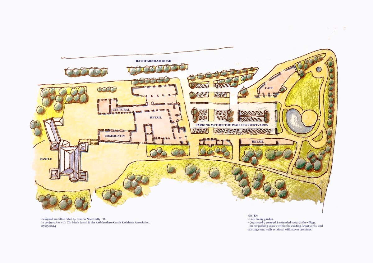 Great to see that South Dublin Co. Co. has adopted many of the suggestions from my proposal for a more community based development of Rathfarnham Castle Stables in their latest proposals. I will continue to work with the local community and SDCC on the outstanding issues.