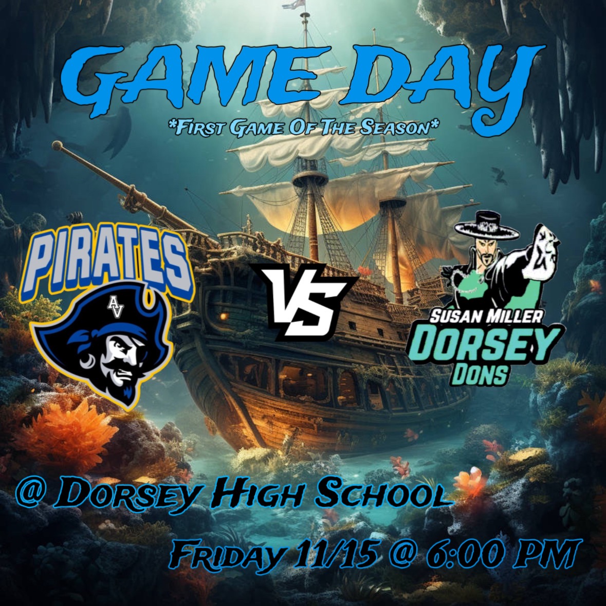 First game of senior season tmmrw #2025