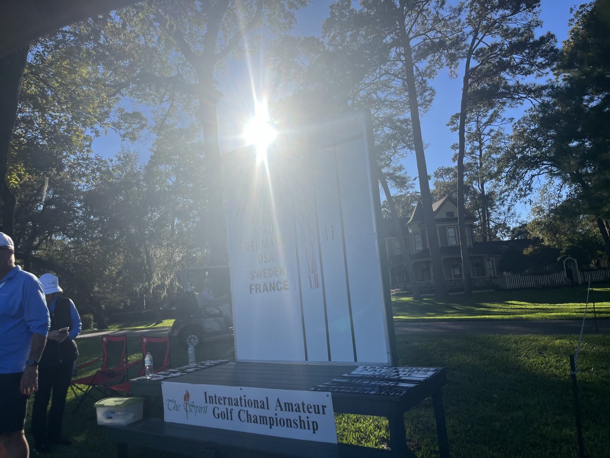 artstricklin's tweet photo. What an honor to cover the 2024 Spirit International Golf Tournament  at Top/ranked whispering Pines GC.  The bi-annual amateur international golf showcase is unmatched in Texas &amp; just about everywhere else. Kudos to TX Golfer patron Corby Robinson, et al @amateurgolfcom https://t.co/V2Gep4TAYv