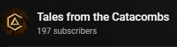 BrenNailedIt's tweet photo. The absolute kings and queens who share this world with us. I'm so grateful!
@CatacombsRPG is nearly to our goal of 200 before the new year! The bonus is 200 before the end of November! It's right in sight. https://t.co/nFs7bAyxzD