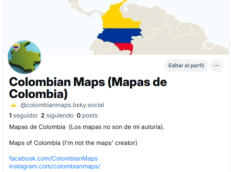 Maps of Colombia - Mapas de Colombia tweet media