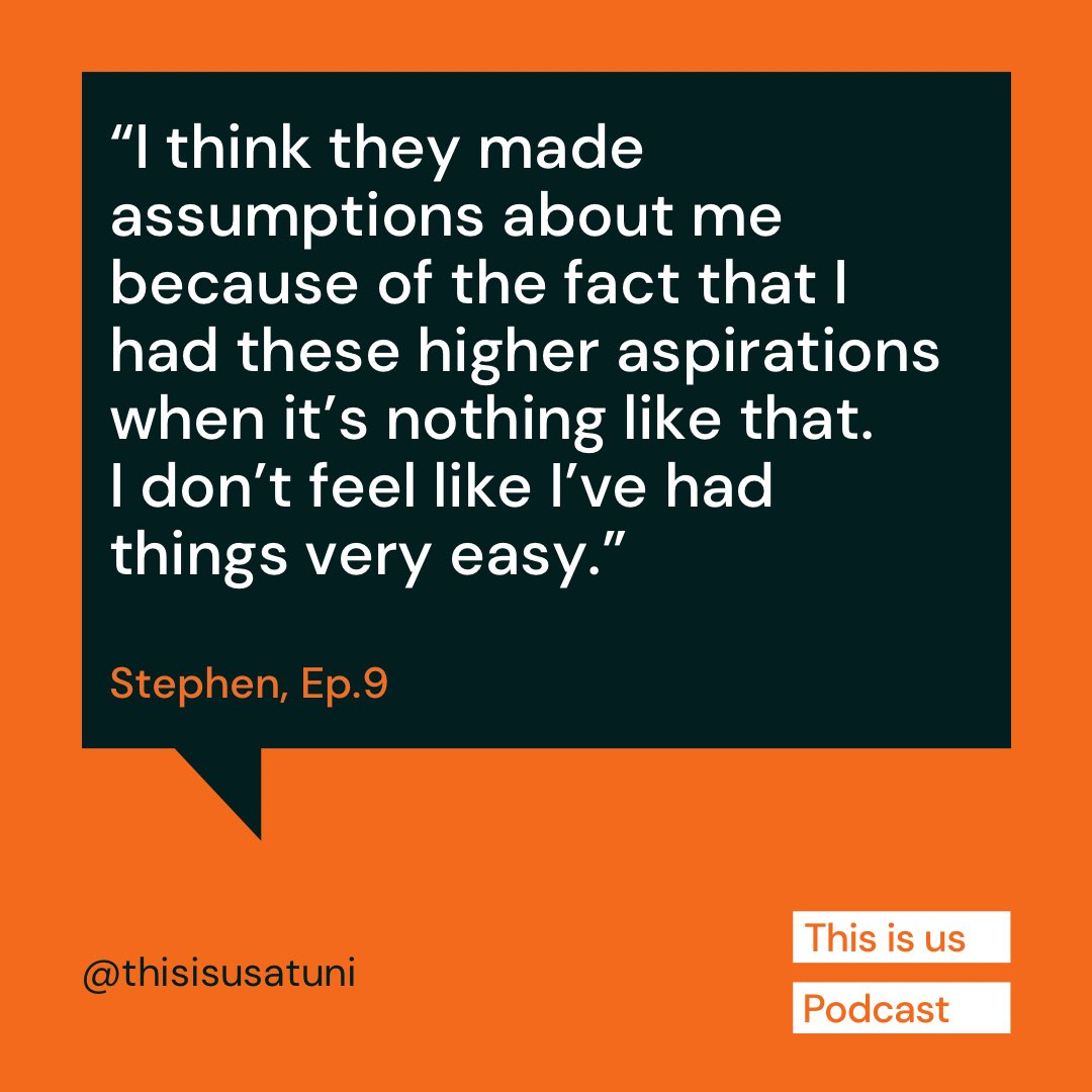 Unite Foundation Students (@thisisusatuni) on Twitter photo In this episode of our podcast, Paige and Stephen have an honest conversation about their experiences.
Stephen shared how it felt like dealing with homelessness.
Yet like Stephen, many of us are able to find a new #HomeAtUniversity thanks to <a href="/ThisIsUniteFdn/">Unite Foundation</a> scholarship 💜 In this episode of our podcast, Paige and Stephen have an honest conversation about their experiences.
Stephen shared how it felt like dealing with homelessness.
Yet like Stephen, many of us are able to find a new #HomeAtUniversity thanks to <a href="/ThisIsUniteFdn/">Unite Foundation</a> scholarship 💜