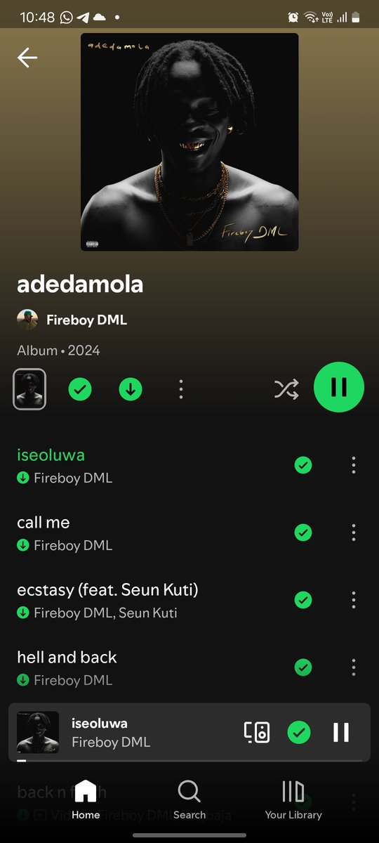 Officially_Kriz's tweet photo. A good time to listen to Adedamola https://t.co/jzgj0kMATV