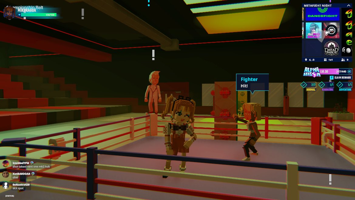 Stepping into the <a href="/MetaFightOff/">MetaFight</a> Arena in <a href="/TheSandboxGame/">The Sandbox</a>. Time to show off my virtual martial arts skills! 🥋💥 register-landings.sandbox.game/alphaseason4-s… #TheSandbox #AlphaSeason4 #AS4SocialChallenge