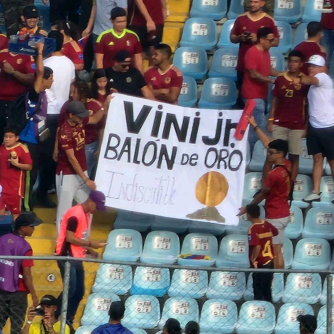 Así recibieron fans de Venezuela 🇻🇪 a Vinicius Jr 👀