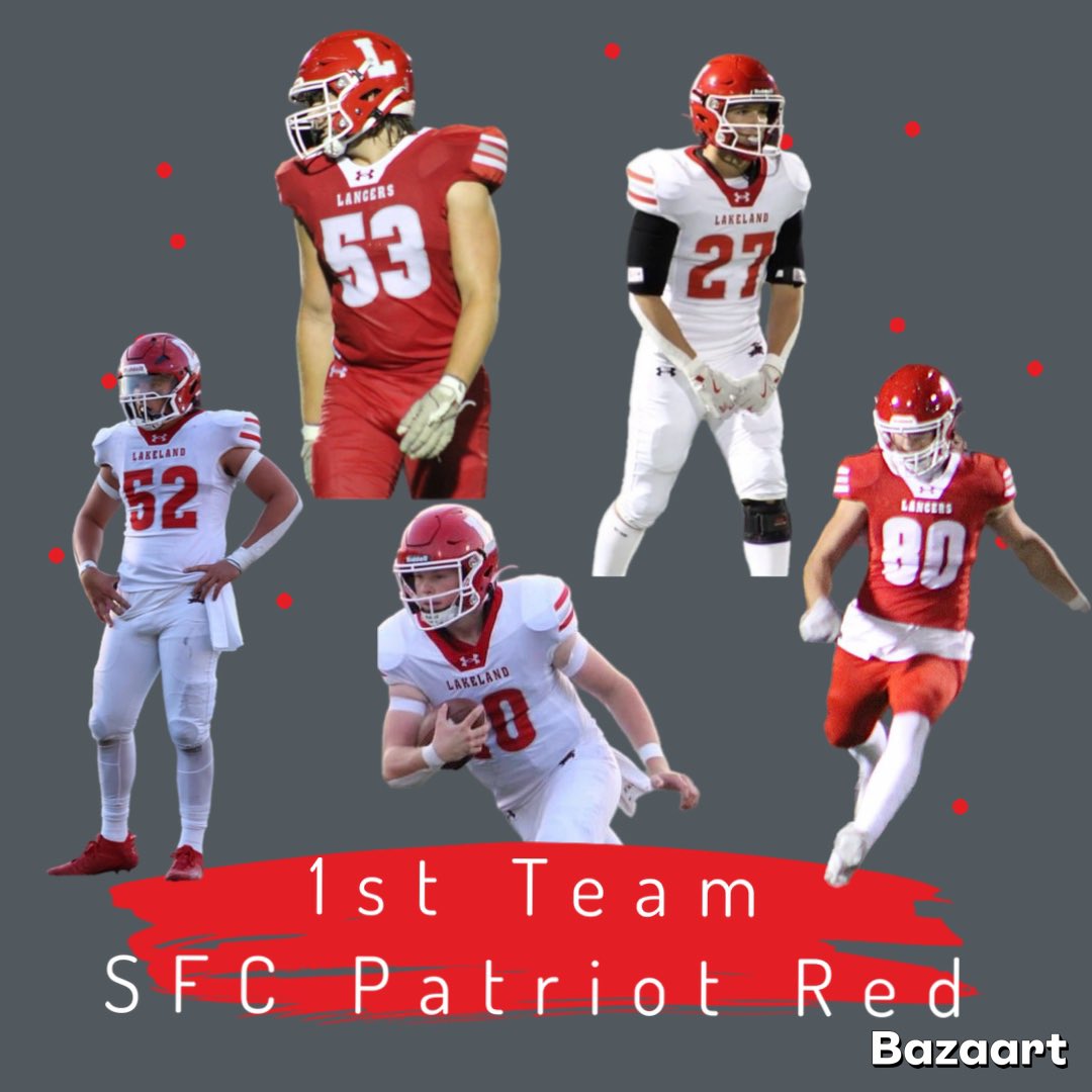 Lakeland_FB's tweet photo. Congratulations to our guys for their All League selection! @LRHSNJ @LakelandRHSNJ @SFCFootballNJ https://t.co/MHUvpTFg5U
