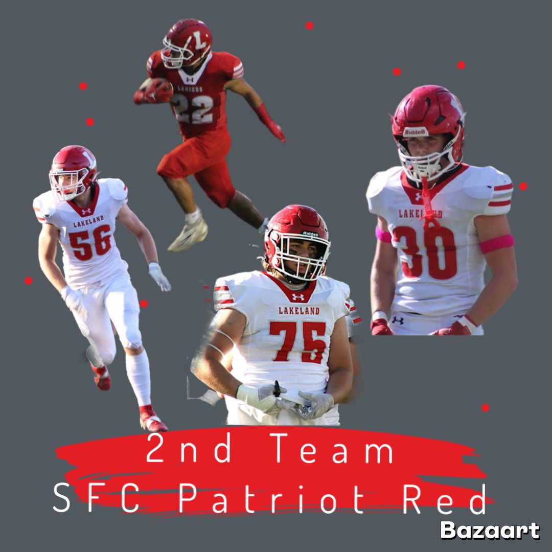 Lakeland_FB's tweet photo. Congratulations to our guys for their All League selection! @LRHSNJ @LakelandRHSNJ @SFCFootballNJ https://t.co/MHUvpTFg5U