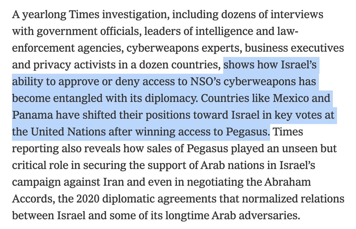 arabictype's tweet photo. @jsrailton @WhatsApp It should be made clear here that NSO and Pegasus were tools of Israeli foreign policy. This is important.

https://t.co/AWNW4GYUvb https://t.co/cBF2jtCwq6