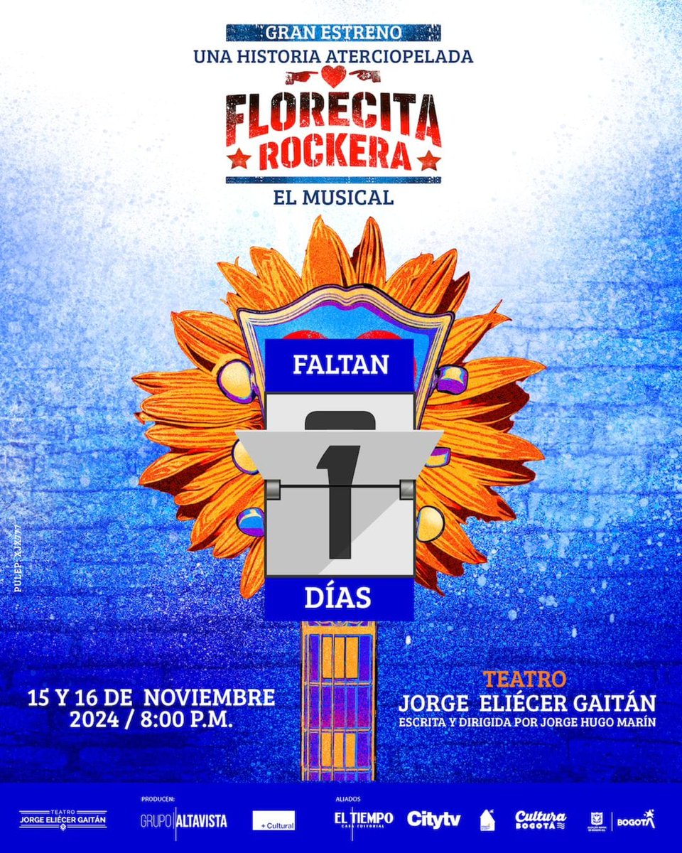 ¡Felicitaciones a @Aterciopelados, ganadores del <a href="/LatinGRAMMYs/">The Latin Recording Academy / Latin GRAMMYs</a> a Mejor Álbum de Rock! Un orgullo bogotano,  gracias por su aporte invaluable a la música, el arte y la cultura latinoamericana. Invitados a vivir su música a través del musical #FlorecitaRockera en el <a href="/TeatroJEG/">Teatro Jorge Eliécer Gaitán</a>.