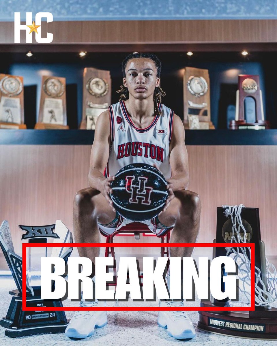 San Antonio Brennan’s Kingston Flemings, a five-star prospect regarded as one of the nation’s top point guards, announced Thursday he plans to sign with the University of Houston.
He made the announcement on 247Sports’ YouTube channel.

<a href="/K1ngFlemings/">Kingston Flemings</a> 
<a href="/UHCougarMBK/">Houston Men's Hoops 🏀 🐾</a>