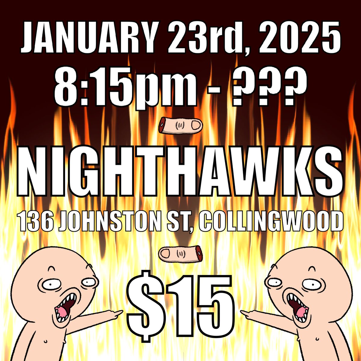 Thumb Cramps (@thumbcrampspod) on Twitter photo Thumb Cramps - Jeff It, We’ll Do It Live! With special guest <a href="/rubyinnes/">scary ruby innes</a>! Jan 23, Nighthawks Bar, $15. Tickets on sale now. Ticket link in replies. See you soon, gamers. Thumb Cramps - Jeff It, We’ll Do It Live! With special guest <a href="/rubyinnes/">scary ruby innes</a>! Jan 23, Nighthawks Bar, $15. Tickets on sale now. Ticket link in replies. See you soon, gamers.