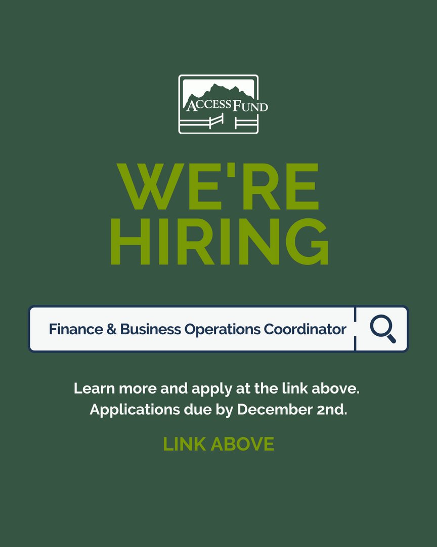 Access Fund tweet media