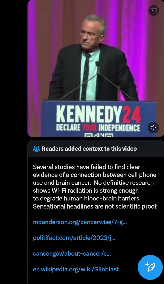 Mamabenergy2's tweet photo. Community Notes are going to be off the charts when Bobby Jr. starts taking fluoride out of water and your infant dies of polio!

God, Trump is nothing but a low budget bitch ass revenge seeking mean girl who didn't get asked to prom! https://t.co/Y9S2rUUSkl