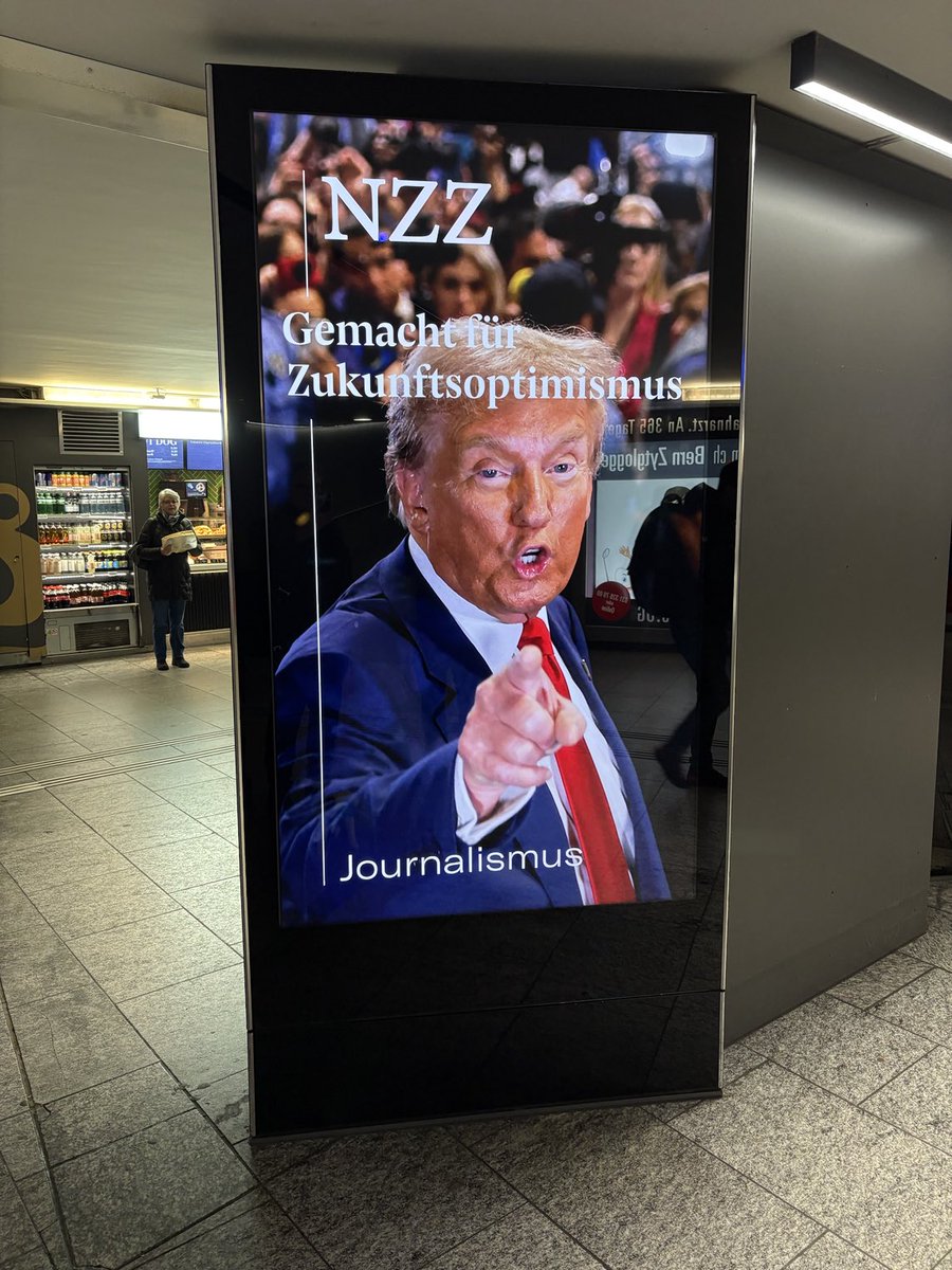 Ich glaube denen gehts es schlecht. Jetzt muss Gujer auch noch das Marketing selber machen.
