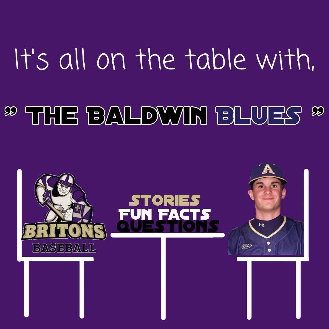 🚨 PSA 🚨 
Coming soon: “The Baldwin Blues” featuring Sophomore Sam Archambeau; where he will sit down with your favorite Albion Baseball players, coaches, and alumni after a nice meal!