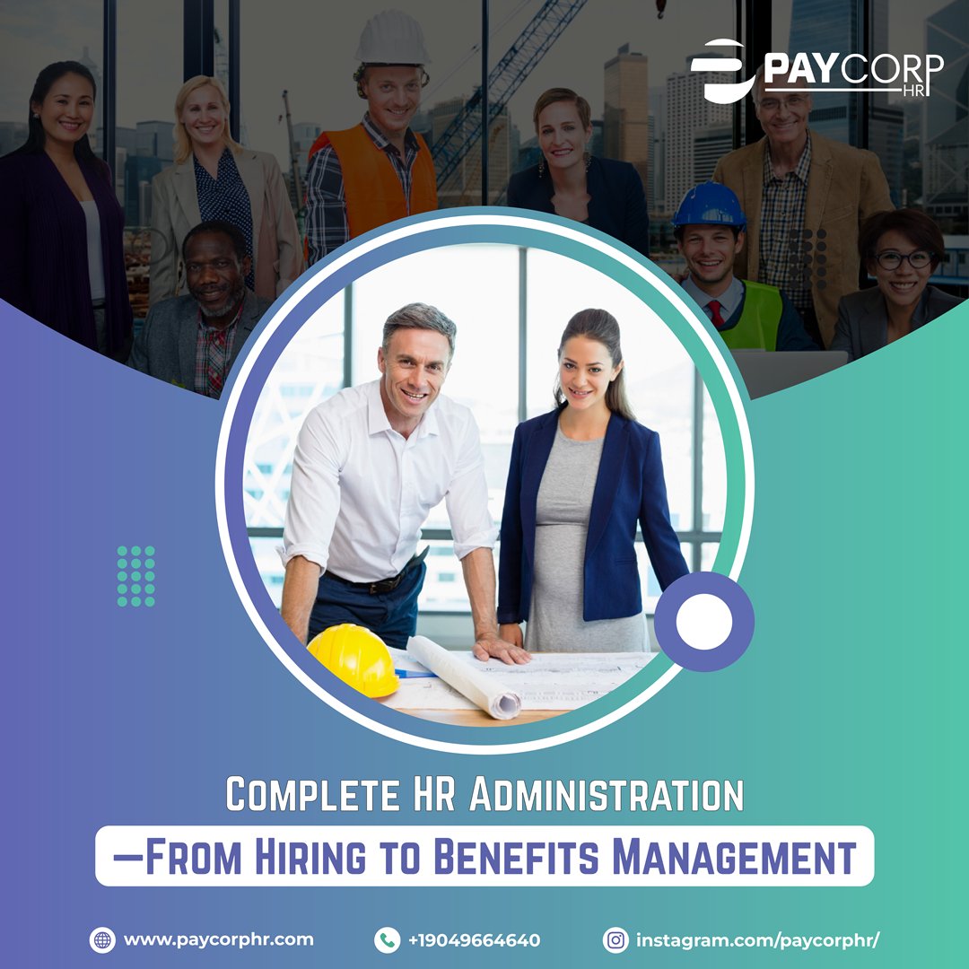 Paycorphr's tweet photo. At Paycorp HR, we provide Complete HR Administration services that cover every aspect of your business, from Hiring to Benefits Management.
Simplify your HR today with Paycorp HR! Visit  https://t.co/59Otzg9OUq  or call 904-966-4640 for expert #HR #solutions.

#HRAdministration https://t.co/rUsGEdGyYy