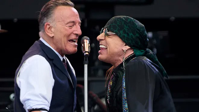 It is actually mad how one of the most American men in the world - Bruce Springsteen - now looks like one of the most English men in the world. He literally looks like he eats rolled up ham with salad cream at funerals.