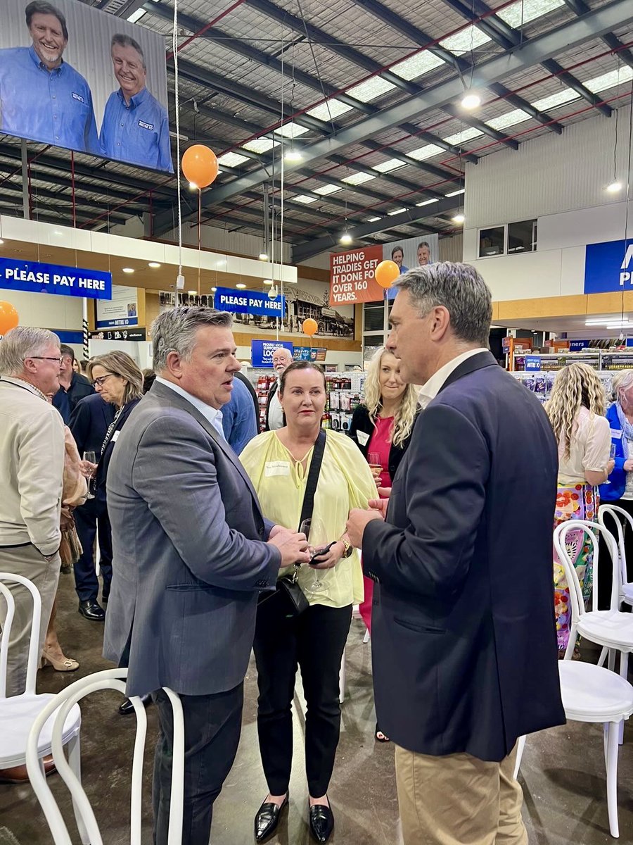 Cr Anthony Aitken (@cranthonyaitken) on Twitter photo If anyone needs a good negotiator Sue Minchinton is available.Only joking - thanks for the chat Acting Prime Minister <a href="/RichardMarlesMP/">Richard Marles</a> looking forward to continuing to work together to improve the lives of the community we both love so much. And Happy 170th Birthday #FaggsMitre10 If anyone needs a good negotiator Sue Minchinton is available.Only joking - thanks for the chat Acting Prime Minister <a href="/RichardMarlesMP/">Richard Marles</a> looking forward to continuing to work together to improve the lives of the community we both love so much. And Happy 170th Birthday #FaggsMitre10