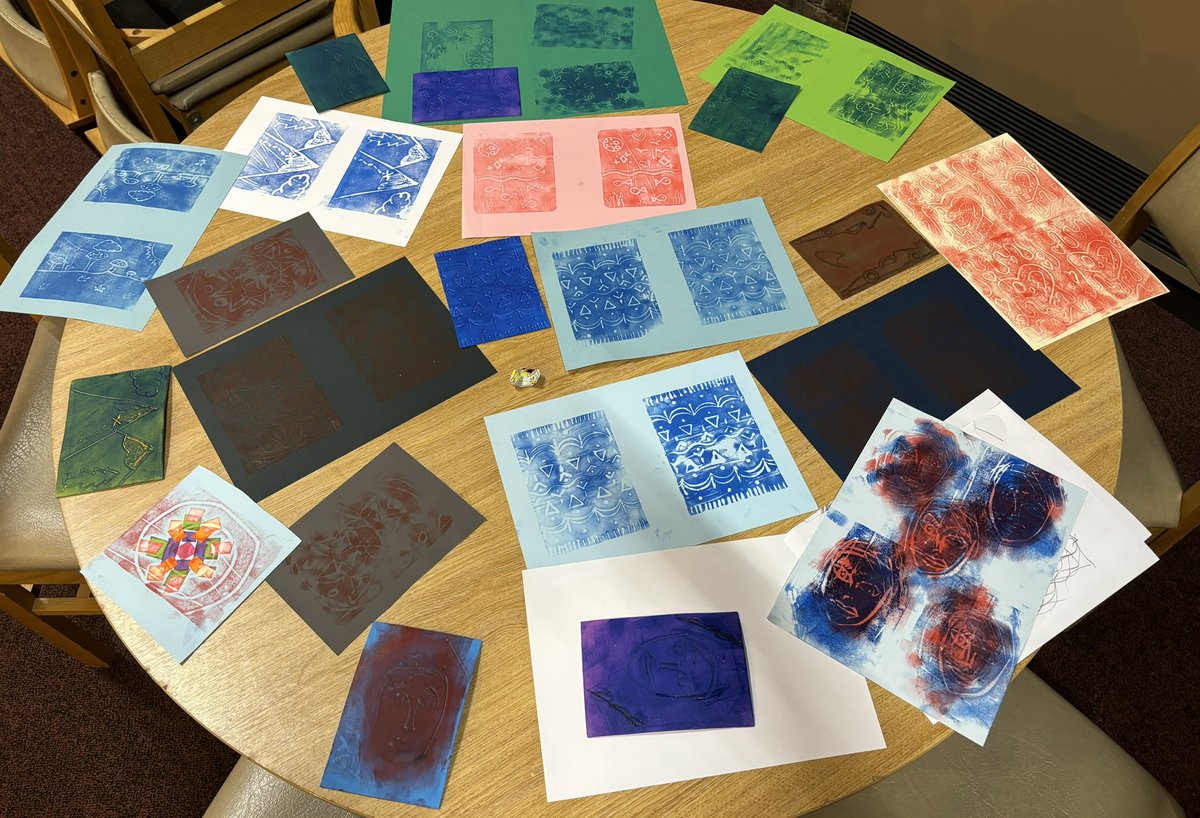 Very impressed with the Guides’ works of art for their Inmovate Skills Builder inspired by Picasso and Yoko Ono.