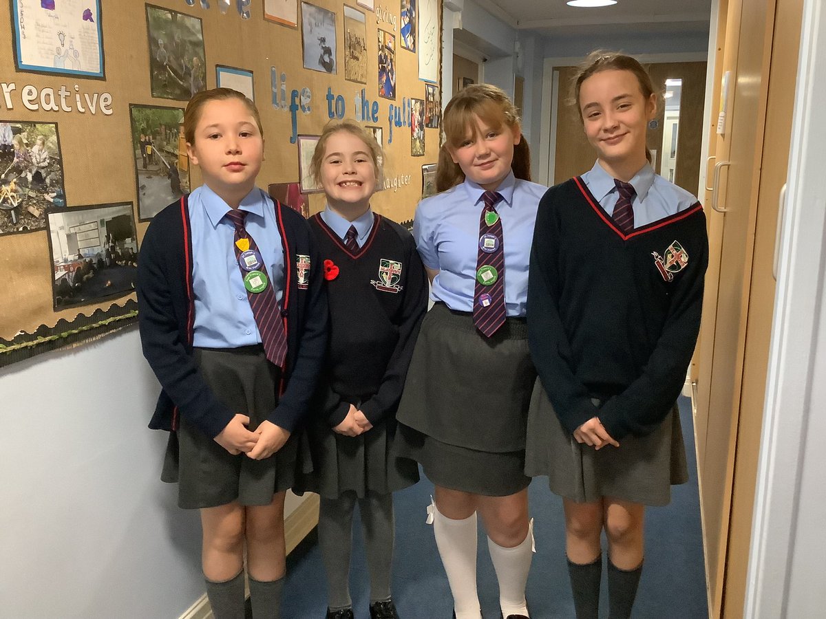 CatholicJosephs's tweet photo. Congratulations to Rosie our new @SVPEnglandWales @MiniVinniesEW President with our Deputy President Bella.
Congratulations to Poppy who is our new @MiniVinniesEW Secretary with the Assistant Secretary Emelie
#SeeThinkDo 💖 https://t.co/uxRG8fQJKr