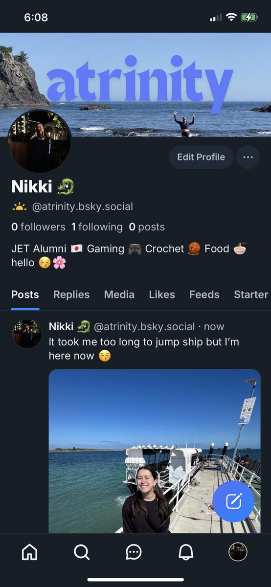 Nikki ๐ (@_atrinity) on Twitter photo hello I have made the jump to ๐ฆ and Iโll also no longer use Twitter - itโs become  very sad place ๐ฉ hello I have made the jump to ๐ฆ and Iโll also no longer use Twitter - itโs become  very sad place ๐ฉ