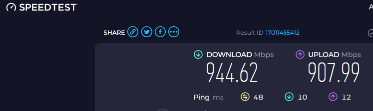 rp_vas's tweet photo. @FrontierCorp High latency. Talked to rep and he said it fixed, nope, still the same. https://t.co/TooXffN6Y5
