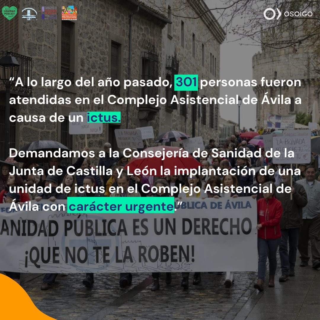 Plataforma Sanidad Pública Ávila tweet media