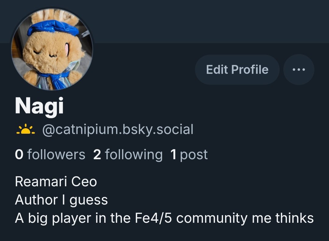 Catnipium's tweet image. People said I wouldn't but I am getting a bsky account. Here is hoping for a good time there.
bsky.app/profile/catnip…