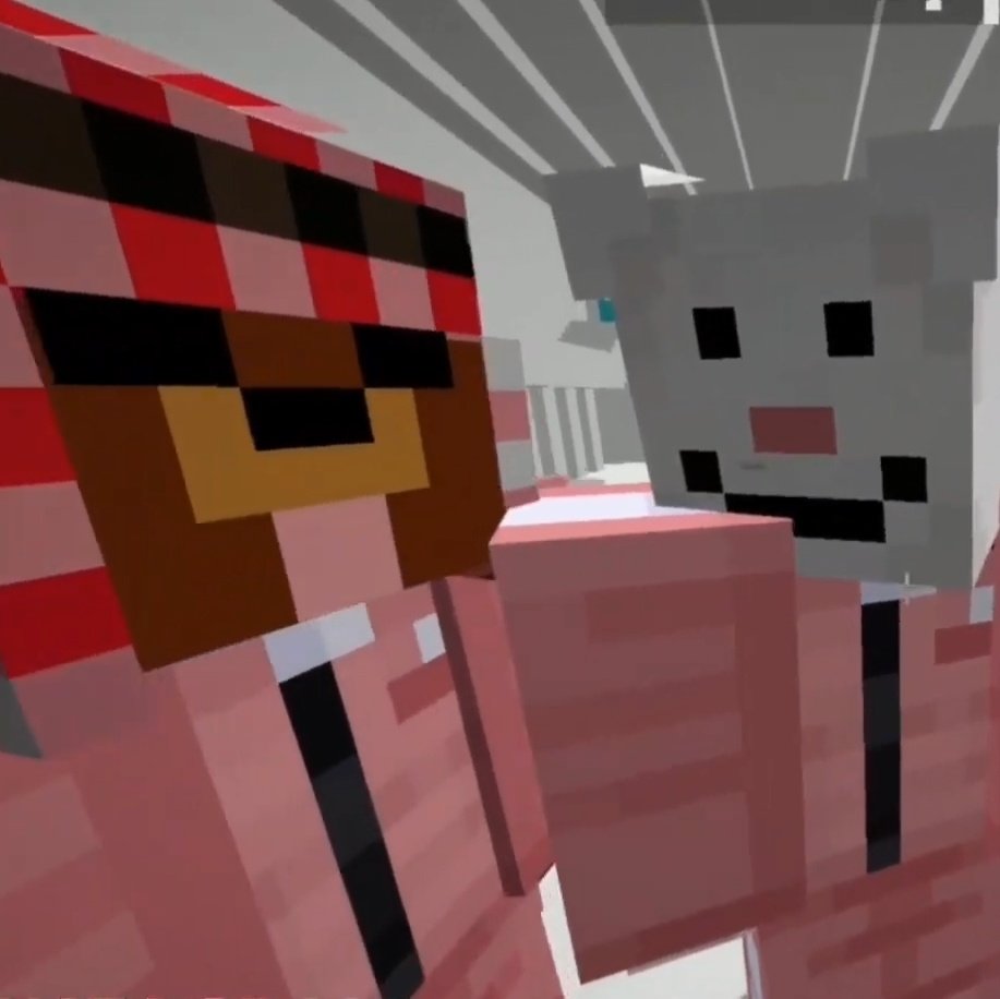 aleequack's tweet image. Por primera vez en los squid craft games Quackity muere solo y no al lado de Rubius 💔