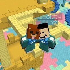 aleequack's tweet image. Por primera vez en los squid craft games Quackity muere solo y no al lado de Rubius 💔